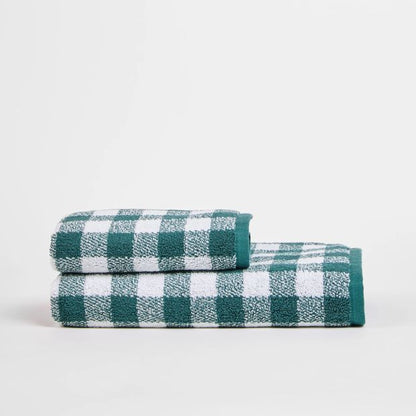 Georgie Aus Cotton Gingham Bath Towel