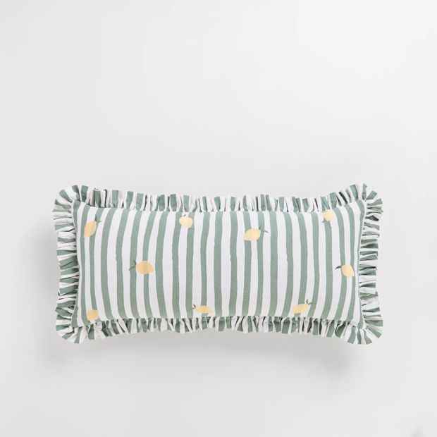Letty Lemon Emboidered Breakfast Cushion