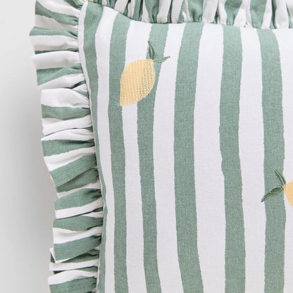 Letty Lemon Emboidered Breakfast Cushion