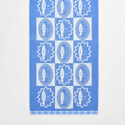 Print Beach Towel - Mediterranean