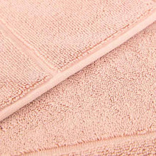 Laynie Australian Cotton Textured Bath Mat - Blush