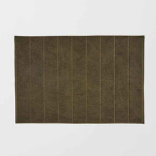 Laynie Australian Cotton Textured Bath Mat - Moss