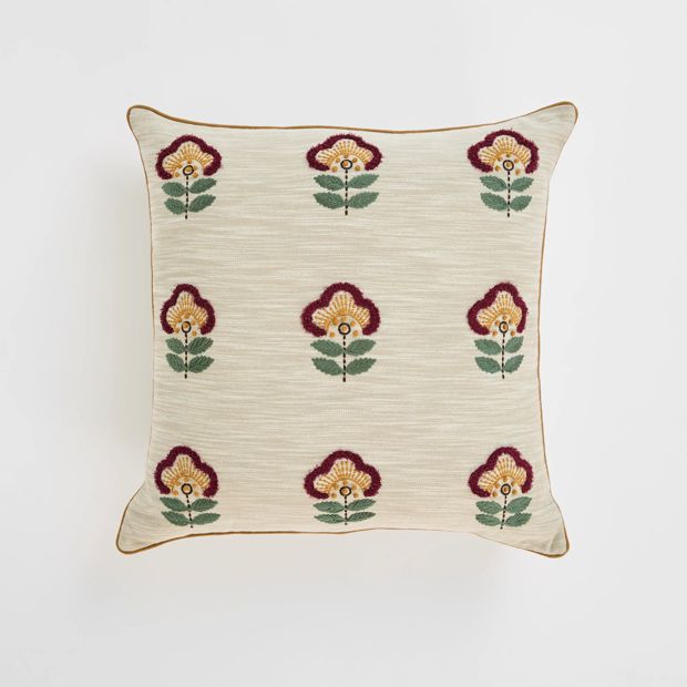 Leah Embroidered Cushion