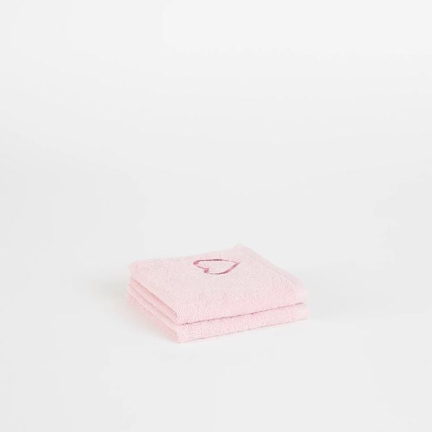 Millie Hearts Australian Cotton 2 Pack Face Washer