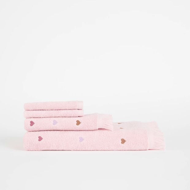 Millie Hearts Australian Cotton 2 Pack Face Washer