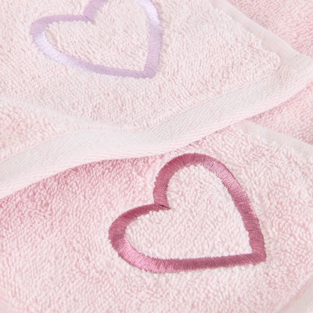 Millie Hearts Australian Cotton 2 Pack Face Washer
