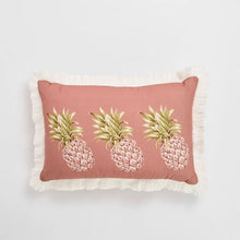 Kalina Cotton Pineapple Breakfast Cushion - Mocha