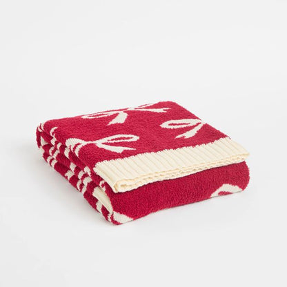 Christmas Bow Throw