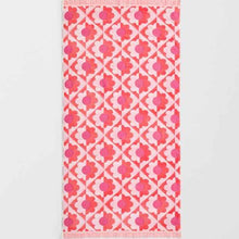 Kids Daisy Velour Jacquard Australian Cotton Beach Towel