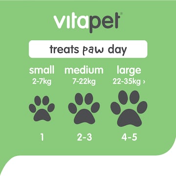 Vita Pet Rawhide Barrels Filled With Chicken Liver Dog Treats 400g