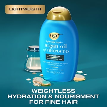 OGX Argan Oil Of Morocco Lightweight Shampoo 385mL