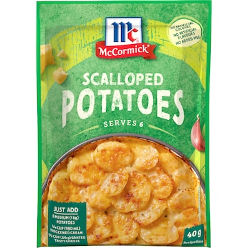 McCormick Scalloped Potatoes Recipe Base 40g