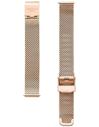 Stainless Steel Mesh Analogue Watch in Rose Gold