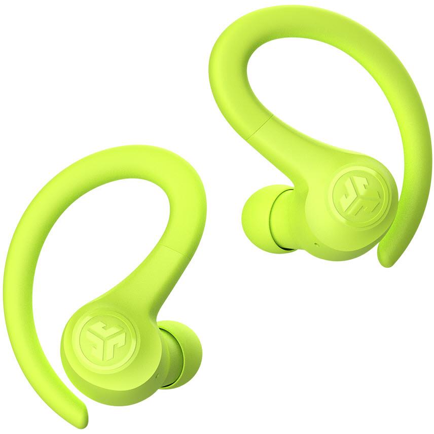 JLab Go Sport+ True Wireless In-Ear Headphones (Neon Yellow)