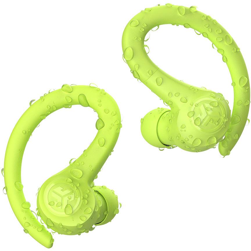 JLab Go Sport+ True Wireless In-Ear Headphones (Neon Yellow)