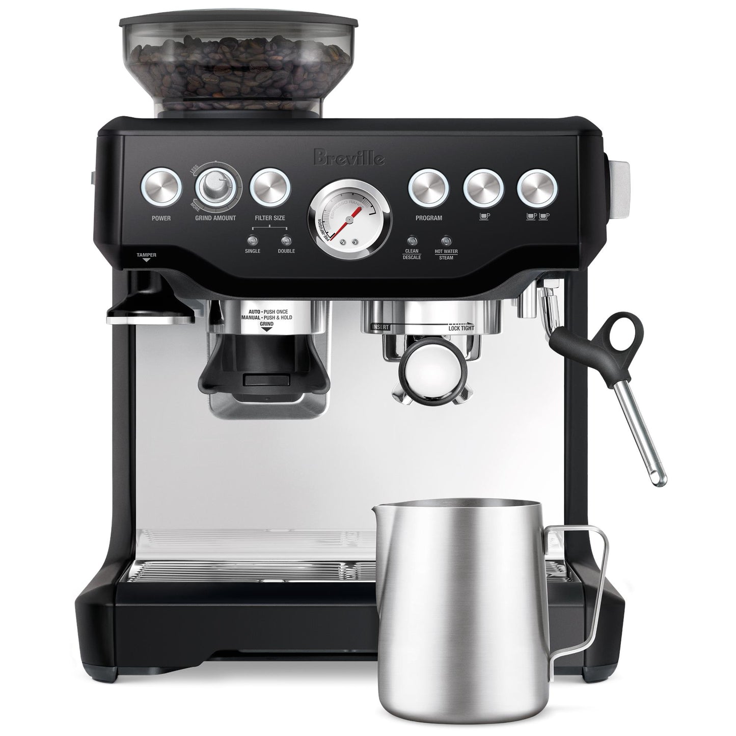 Breville the Barista Express® Coffee Machine (Black Truffle)