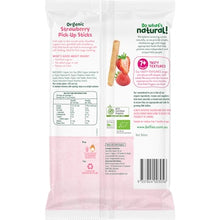 Little Bellies Organic Strawberry Pick-Up Sticks 16g