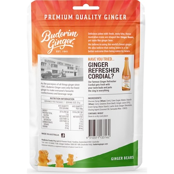 Buderim Ginger Bears 175g