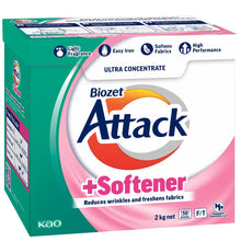 Biozet Attack Laundry Powder With Softener 2kg