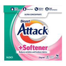 Biozet Attack Laundry Powder With Softener 2kg