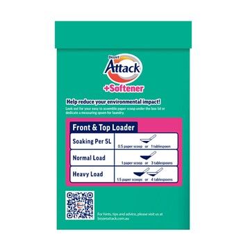 Biozet Attack Attack Laundry Powder With Softener 2kg