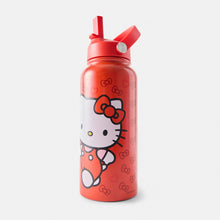 946ml Red Hello Kitty Stainless Steel Cylinder Drink Bottle