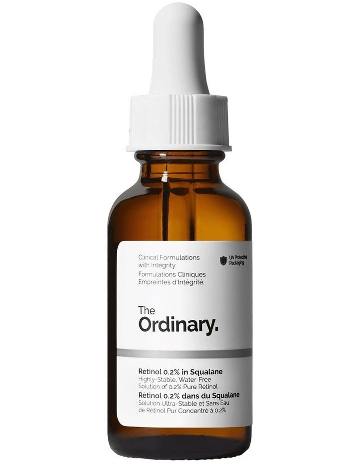 Retinol 0.2% in Squalane, Mild Serum for Early Signs of Ageing 30ml