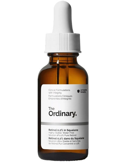 Retinol 0.2% in Squalane, Mild Serum for Early Signs of Ageing 30ml