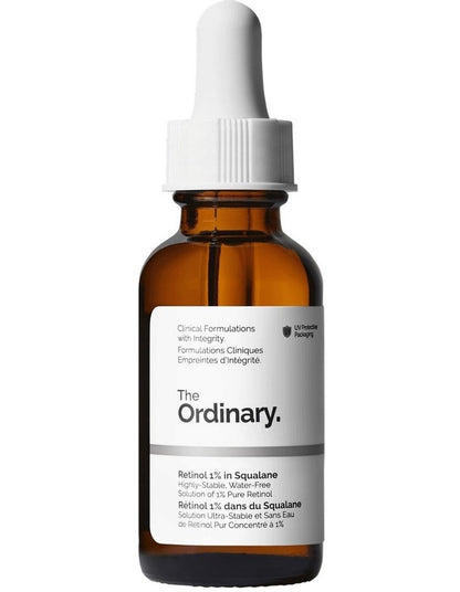 Retinol 1% in Squalane, High-Strength Serum for Advanced Wrinkles 30ml