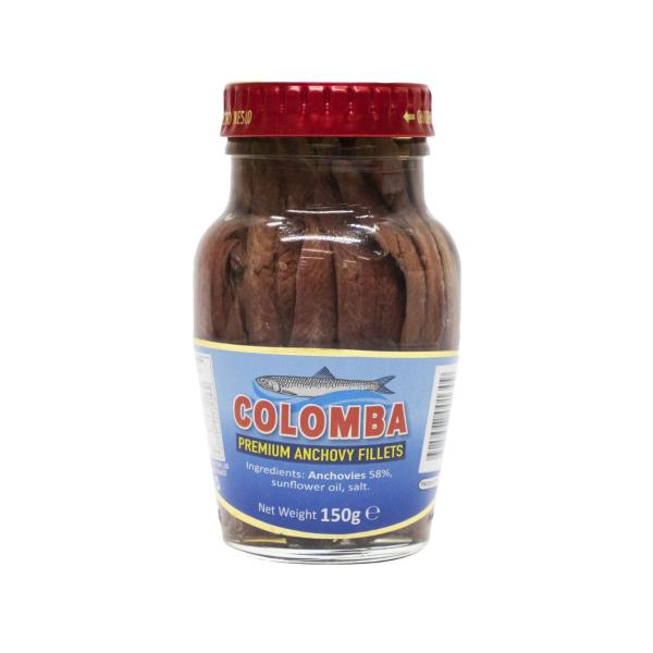 COLOMBA ANCHOVIES FILLETS 150G