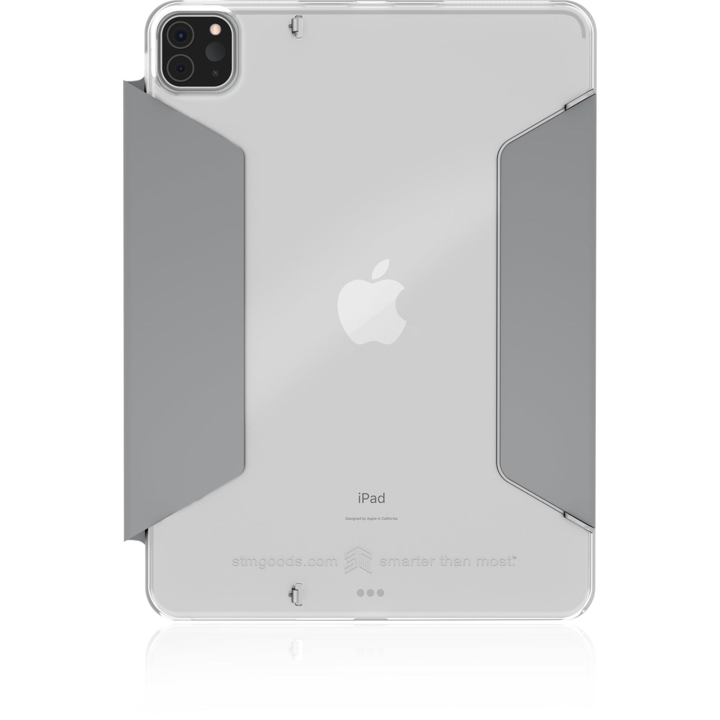 STM Studio Case for iPad Air M2/5/4th Gen and Pro 11" 4/3/2/1st Gen (Grey)