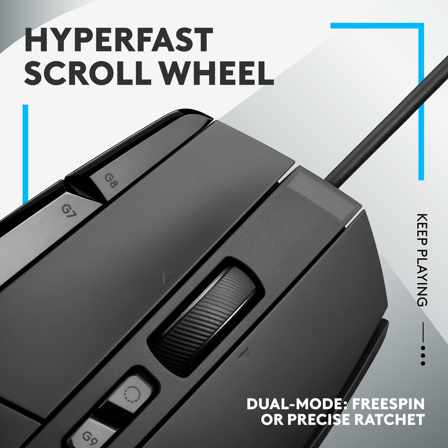 Logitech G502 X Wired Gaming Mouse (Black)