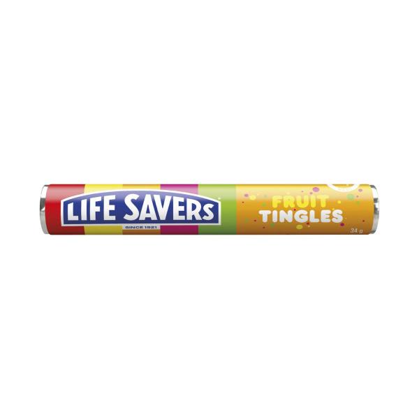 LIFESAVERS SINGLE ROLL FRUIT TINGLES:FRUIT:.:34GRAM