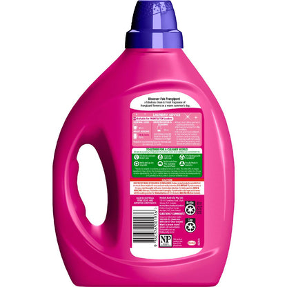 Fab Laundry Liquid Fresh Frangipani 2L