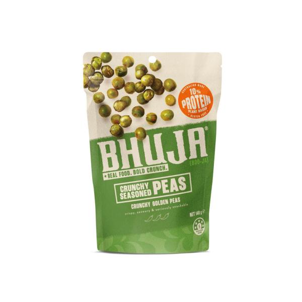 BHUJA CRUNCHY SEASONED PEAS 140G