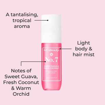 MCoBeauty Fragrance Mist No.7 Sweet Guava & Fresh Coconut 90mL