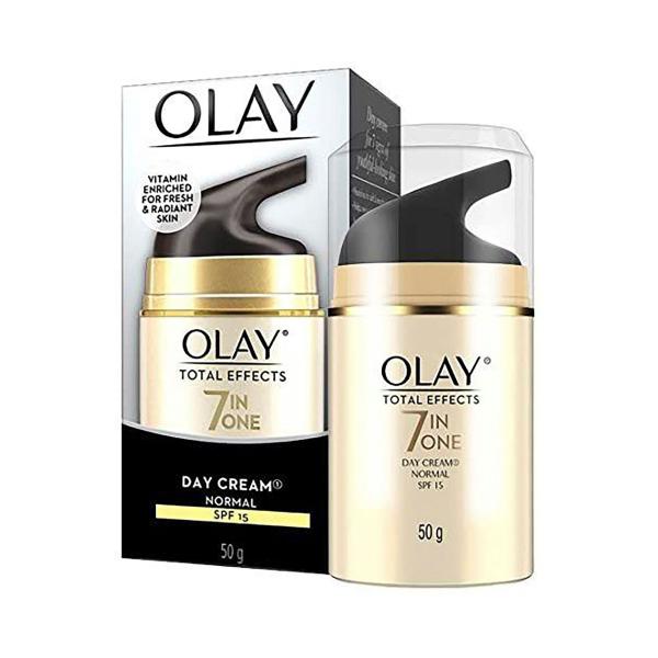OLAY TOTAL EFFECTS MOISTURISER UV NORMAL 50GRAM