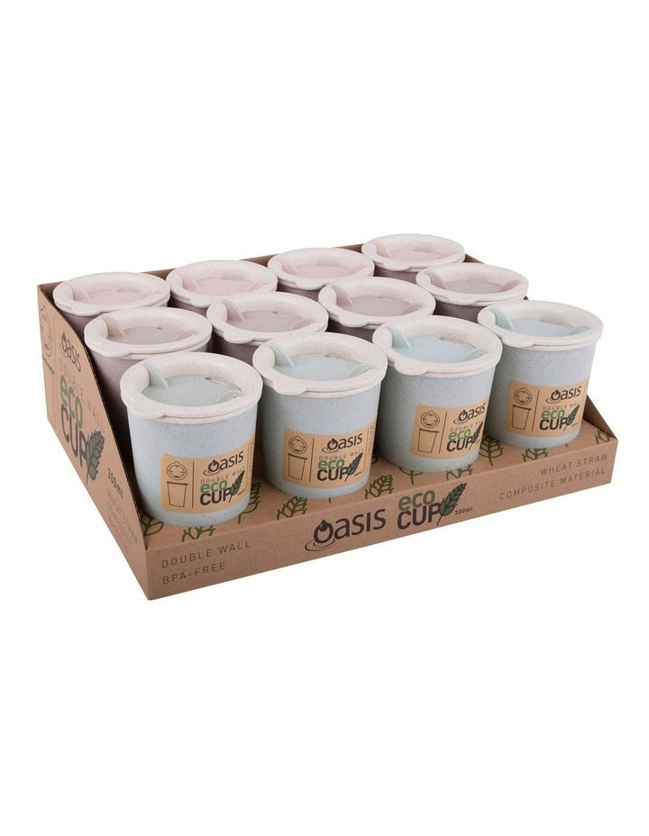 Double Wall Eco Cup 300ml in Assorted Colours