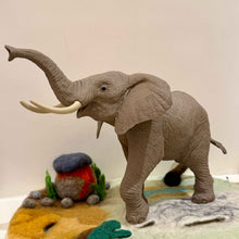 African Elephant Figurine by Safari Ltd Extra Large Safari Collection Animal Figurines 3yrs+