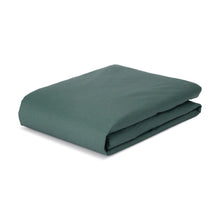 250 Thread Count Cotton Rich Fitted Sheet - Double Bed, Teal