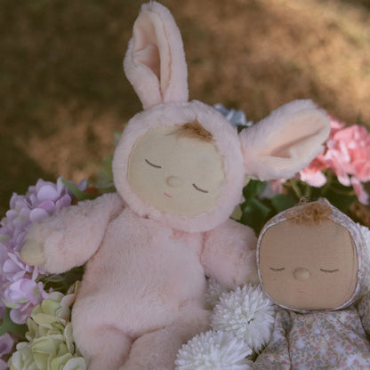 Olli Ella Musical Bunny Moppet Lullaby Cozy Dinkum Pink Baby Toddler Plush Toys Baby Gifts Idea Best Seller Baby Toys 0m+