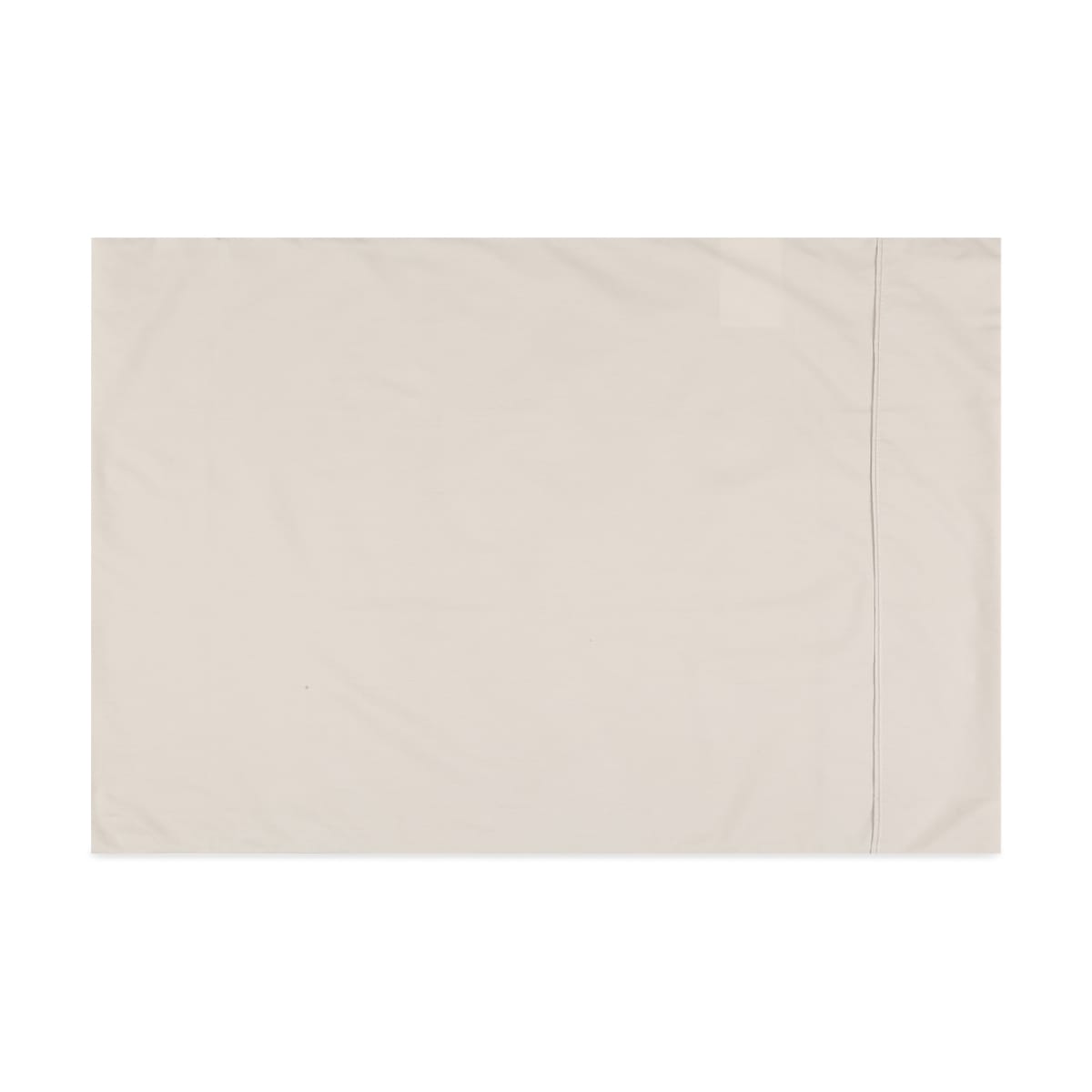 250 Thread Count Cotton Rich Standard Pillowcase - Oatmeal