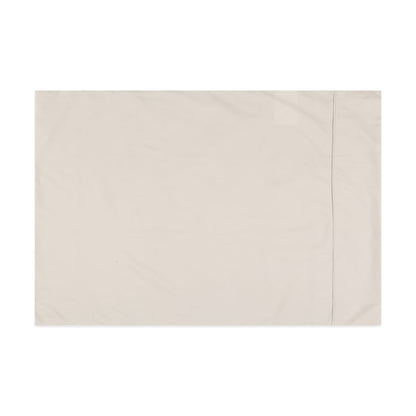 250 Thread Count Cotton Rich Standard Pillowcase - Oatmeal