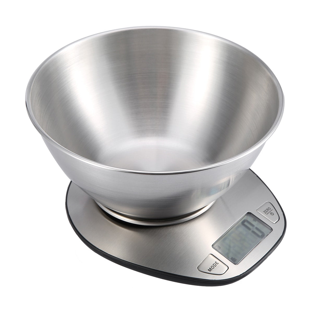 Stainless Steel Kitchen Scale with Bowl