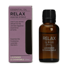Relax Lavender and Chamomile Essential Oil Blend 25ml