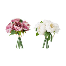 Artificial Peonies Bunch - Assorted
