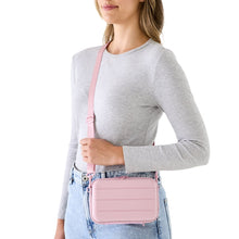 Mini Hard Case Organiser with Strap - Pink