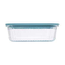 1.4L Ribbed Glass Container