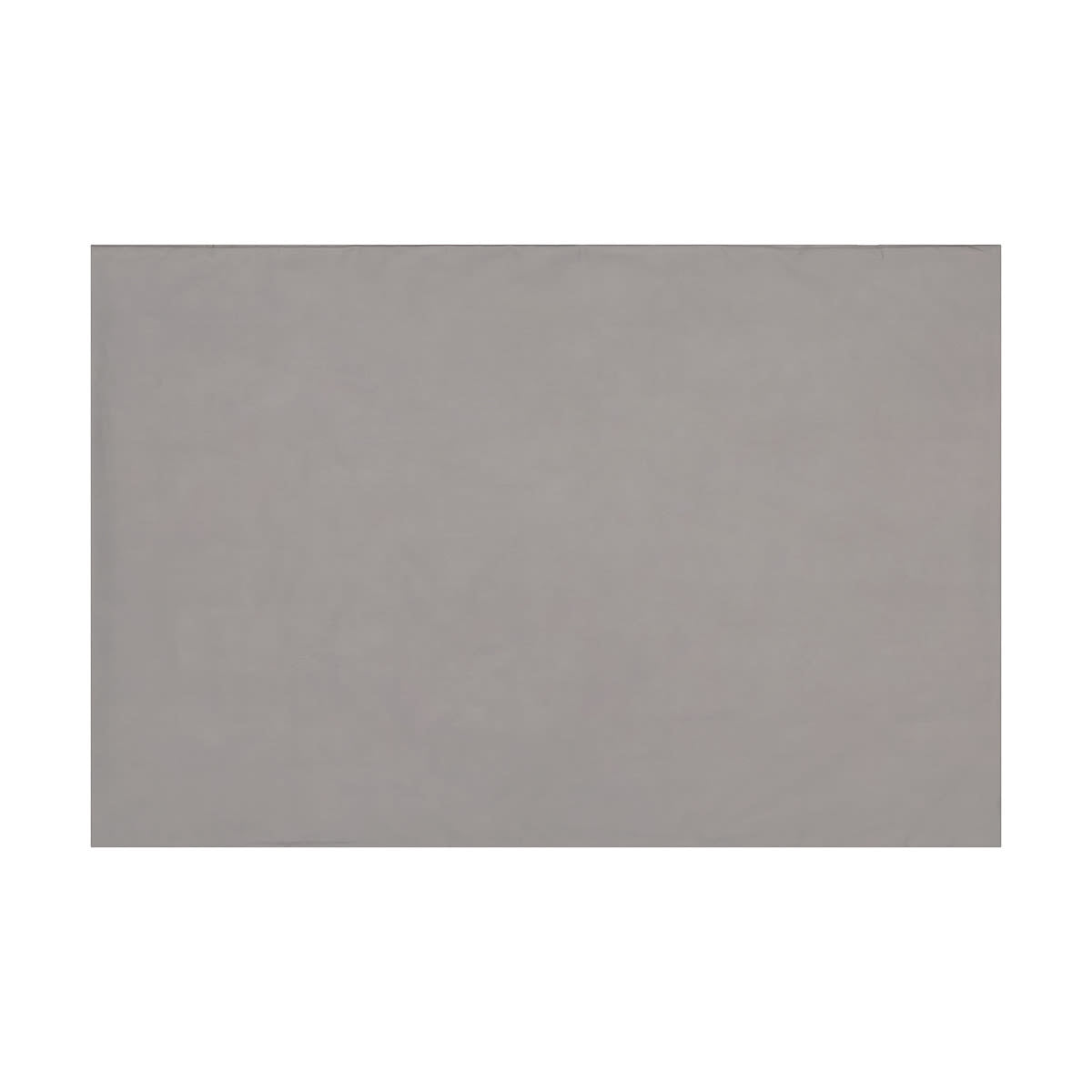 250 Thread Count Cotton Rich Standard Pillowcase - Grey
