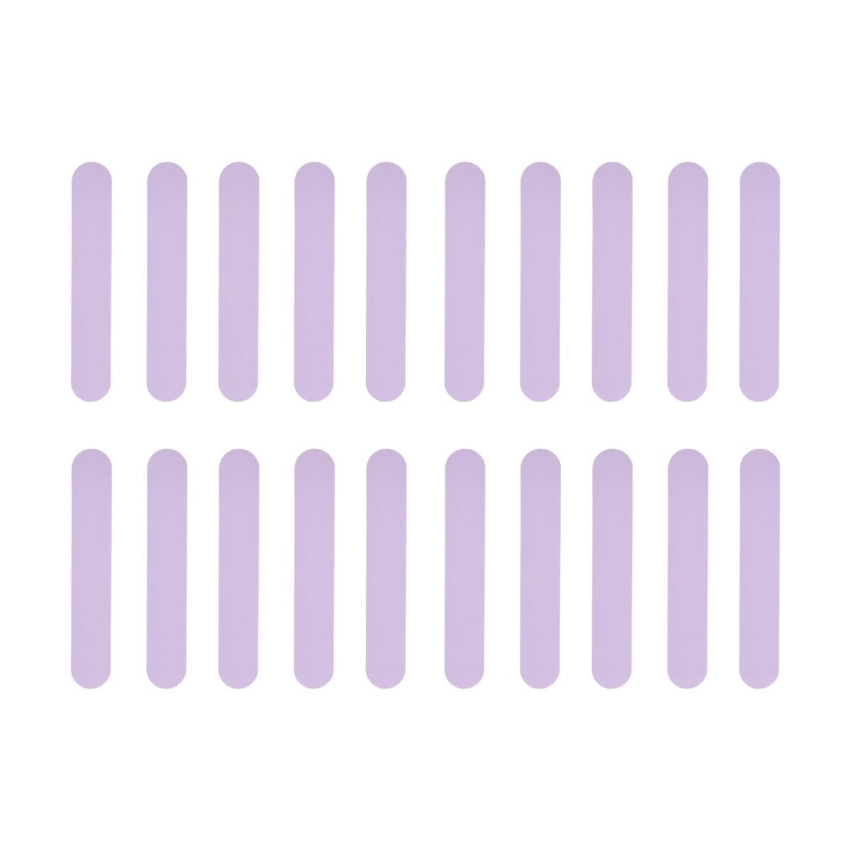 OXX Cosmetics 20 Piece Nail File Set - Purple